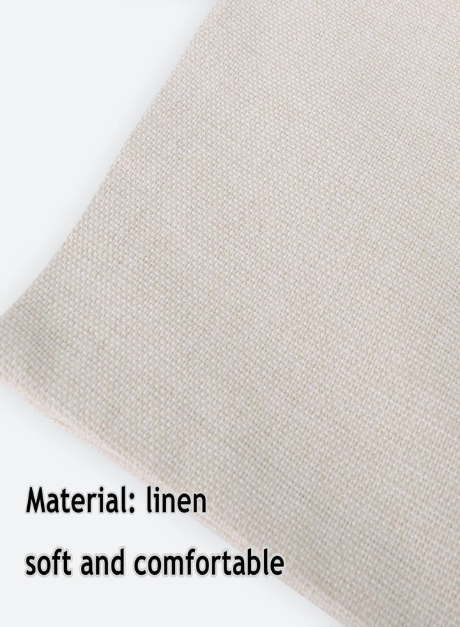 TopTie Sublimation Pocket Pillow Cases for Magazine Stuff Storage, 16 x 16 Inches Linen Blank Pillow Covers - Image 5
